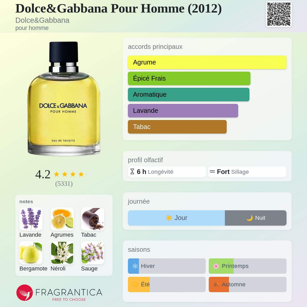 Dolce & Gabbana Pour Homme